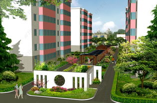 新精品居住区景观设计模型图片素材 高清模板下载 259.41mb 展厅大全