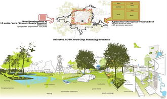 食品之城景观基础设施设计