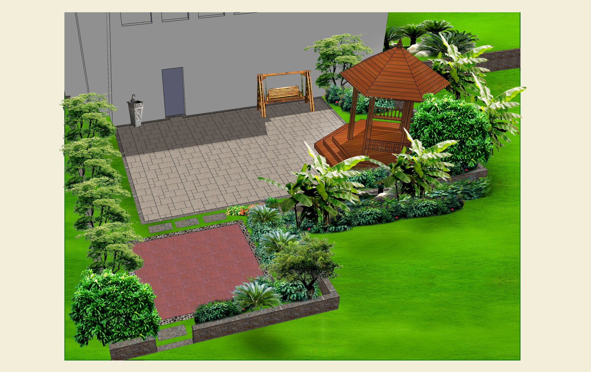 私家庭院景观设计