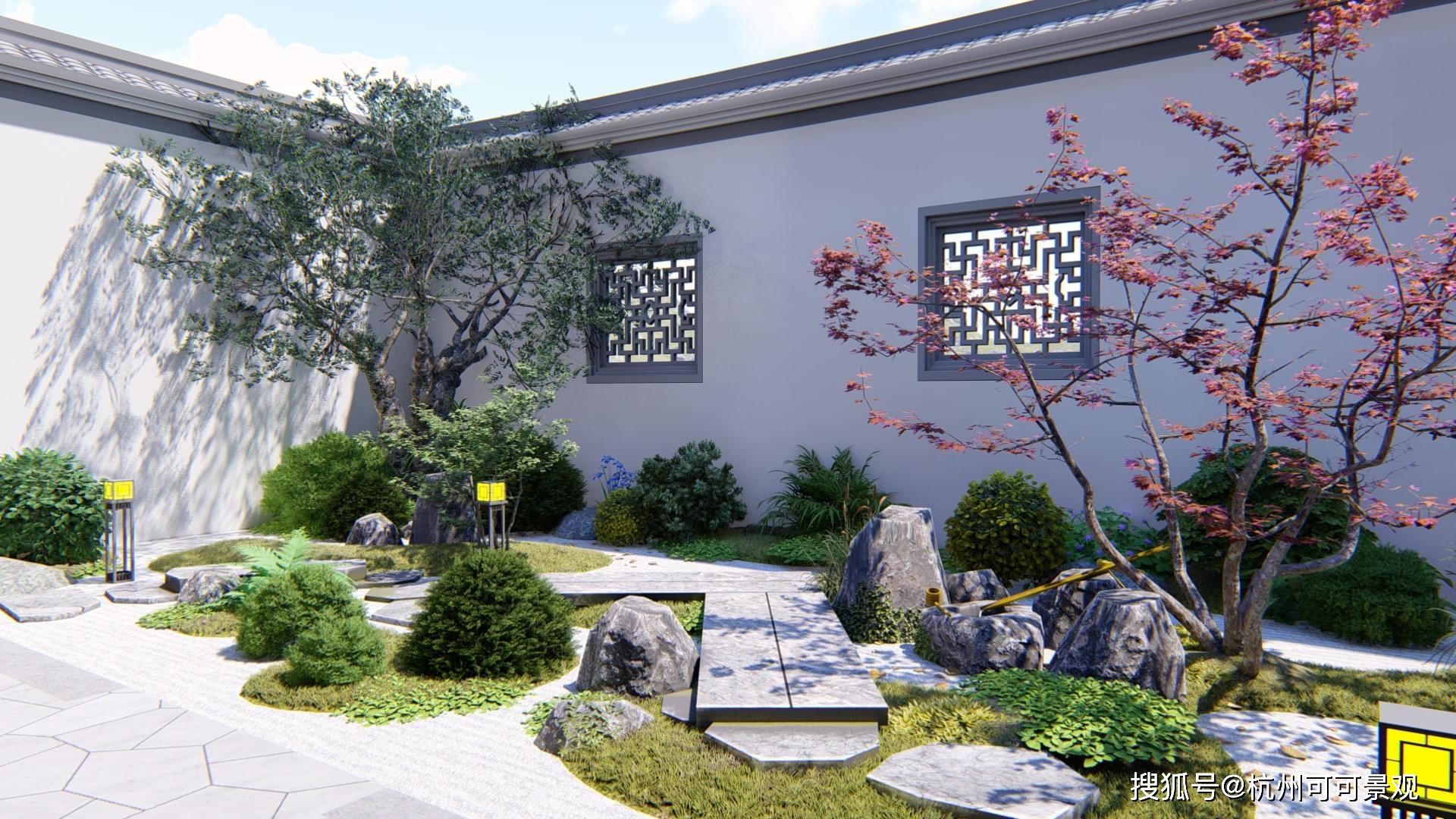 花园设计:打造花园真的难吗?知道这些造园要素,你也可以自己做!