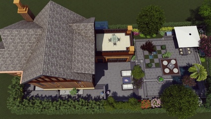 反正就是别墅花园设计|园林景观/规划|空间/建筑|画941 - 原创设计作品 